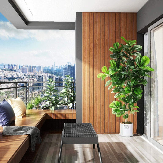 5ft Artificial Fiddle Leaf Fig Tree SowanyEssentialHome