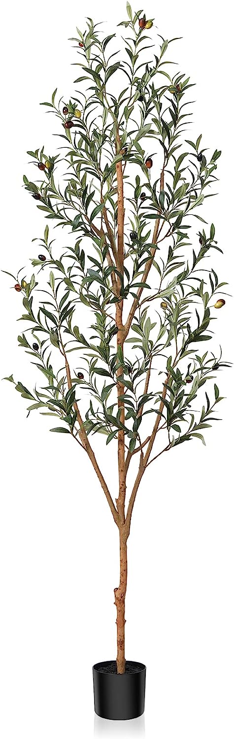 Artificial Olive Tree 6FT Tall Faux Silk Plant SowanyEssentialHome