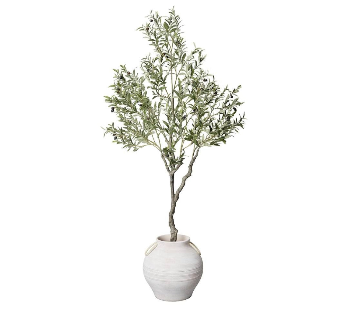 Artificial Olive Tree 6FT Tall Faux Silk Plant SowanyEssentialHome