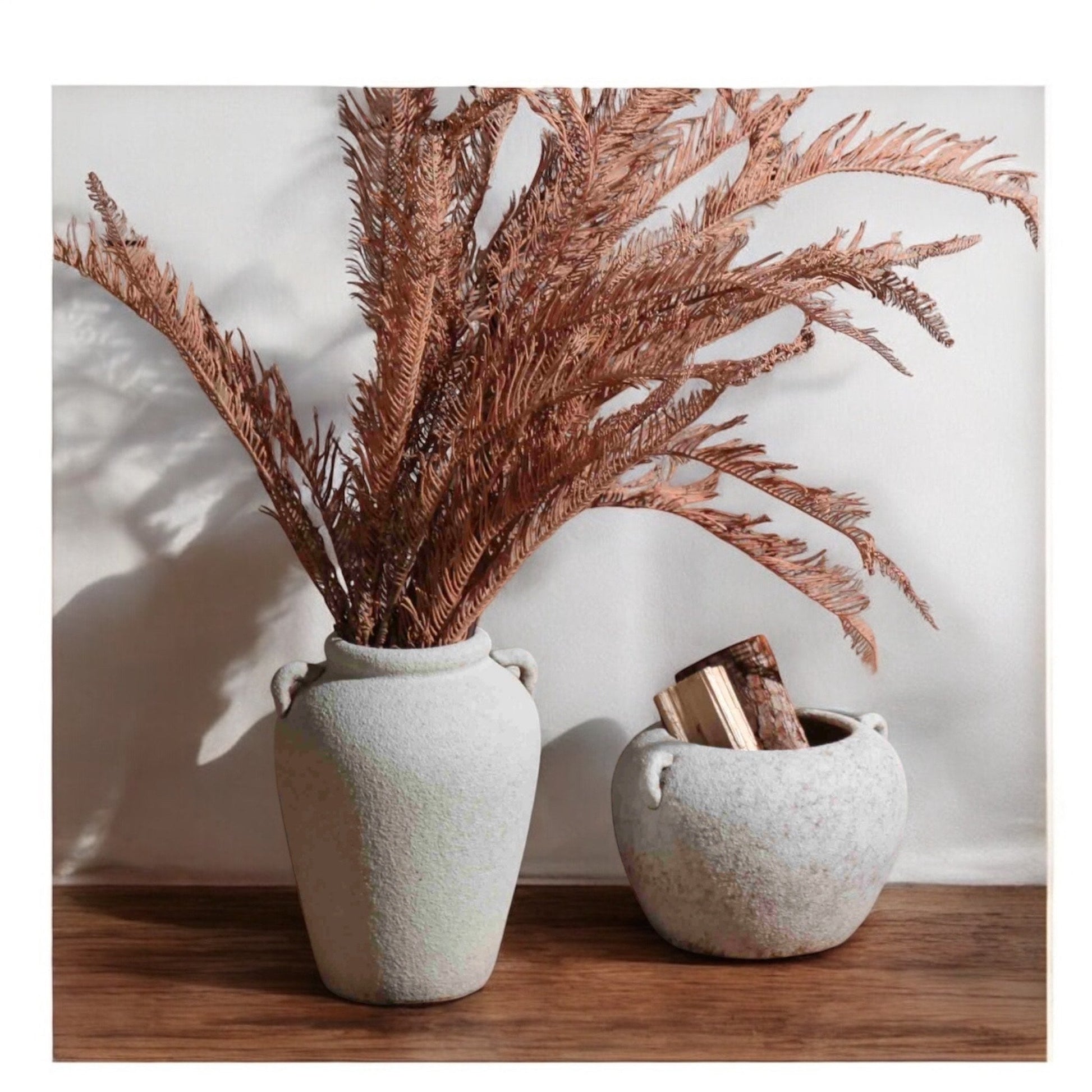 3 sets of Rustic ceramic  vase SowanyEssentialHome